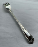 A Pair of Silver Large Serving Spoon & Fork, La Regence
