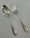 Complete Cutlery Set for 12, including Fish Eaters & Serving Pieces, 132 Pcs, Lily