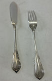 Silver Fish Set for 12 Including Fish Eaters & Fish Servers, Lily.