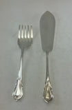 Silver Fish Set for 12 Including Fish Eaters & Fish Servers, Lily.