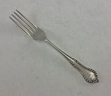 The Finest, Silver Plated Dessert/Salad Fork, Chesterfield.