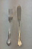 Silver 1 Pair Fish Eaters, Fish Fork & Fish Knife, Chesterfield.