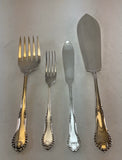 Silver 26 Pieces Fish Set Chesterfield.
