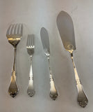 Silver 26 Pieces Fish Set Chesterfield.