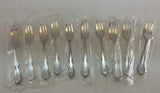 The Finest, Silver Plated 12 Pastry Forks , Chesterfield.