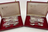 The Finest, Silver Plated 12 Pastry Forks , Chesterfield.