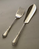Silver 26 Pieces Fish Set Chesterfield.