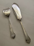 Silver 26 Pieces Fish Set Chesterfield.