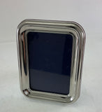 Quality Tarnish-Proofed Silver Plated Photo Frame, Wide Plain