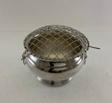 Silver Rose Bowl with Net, Regent.