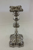 Exquisite & Rare Silver Candlestick by James Dixon & Sons.