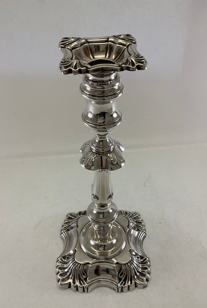 Exquisite & Rare Silver Candlestick by James Dixon & Sons.