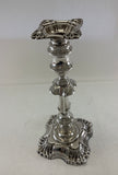 Exquisite & Rare Silver Candlestick by James Dixon & Sons.