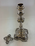 Exquisite & Rare Silver Candlestick by James Dixon & Sons.