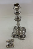 Exquisite & Rare Silver Candlestick by James Dixon & Sons.