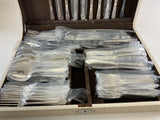 A Mix & Match Silver Cutlery Set of 71 Pieces, Dubarry and Royal York Dinner Knives.