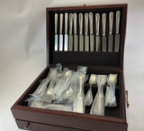 A Mix & Match Silver Cutlery Set of 86 Pieces, Dubarry and Leighton Dinner Knives
