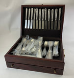 A Mix & Match Silver Cutlery Set of 86 Pieces, Dubarry and Leighton Dinner Knives