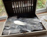 A Mix & Match Silver Cutlery Set of 71 Pieces, Dubarry and Royal York Dinner Knives.