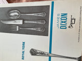 The Finest, Silver Plated Dessert Spoon, Royal York