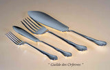 Silver 26 Pieces Fish Set Chesterfield.