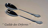 The Finest, Silver Pair Salad Servers, Chesterfield.