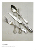 Silver Plated Set of 12 Pastry Forks, La Regence
