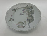 A Set 72 Pieces Exquisite Porcelain With Black Berries Branch by Rosenthal