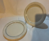 Rosenthal 18  European Dinner Plates- Lanzette Platinum