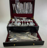 A Silver Partial Cutlery Set of 85 Pieces, Dubarry.