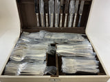 A Mix & Match Silver Cutlery Set of 71 Pieces, Dubarry and Royal York Dinner Knives.