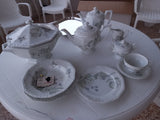 A Set of 67 Pieces Exquisite Porcelain With Black Berries Branch by Rosenthal