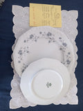 Exquisite 73 Pieces Set Porcelain  With  Gray Bouquet. by Rosenthal