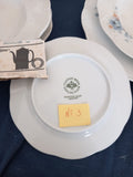 A Set of 22 Pieces Exquisite Porcelain White, Called  White Gold.