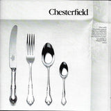 Silver 26 Pieces Fish Set Chesterfield.