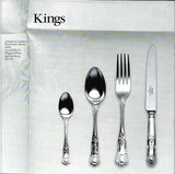 Complete European Cutlery Set for 12, including Fish Eaters & Serving Pieces 119 pieces.