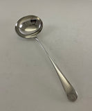 Silver Soup Ladle, Old English.