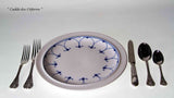 A Set 101 Pieces Exquisite Porcelain With Kiruna Blue-Mittsomer by Rosenthal