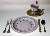 A Set 101 Pieces Exquisite Porcelain With Kiruna Blue-Mittsomer by Rosenthal