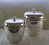 Ice Buckets with Genuine Thermos Double Wall Glass Lining