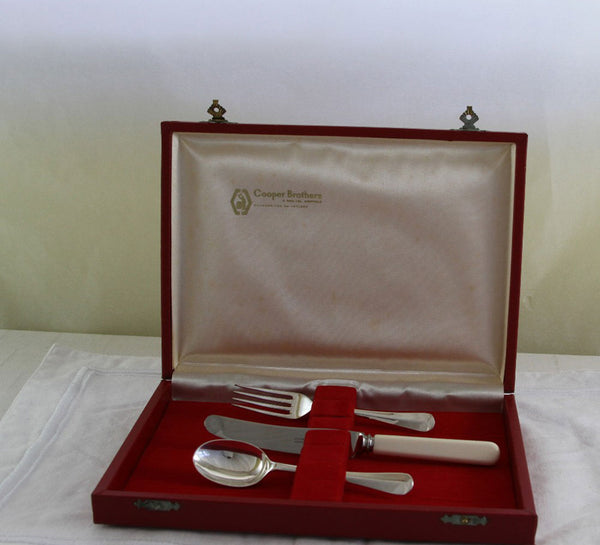 Child Silver Spoon, Fork & Knife