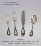 Sterling Silver 4-pc Place-Setting, Beaugency