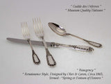 Sterling Silver 4-pc Place-Setting, Beaugency