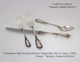 Sterling Silver 4-pc Place-Setting, Beaugency