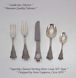 Sterling Silver 5-pc Place-Setting, Chambord