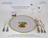 Sterling Silver 5-pc Place-Setting, Montpoupon