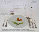 Sterling Silver 5-pc Place-Setting, Du Barry