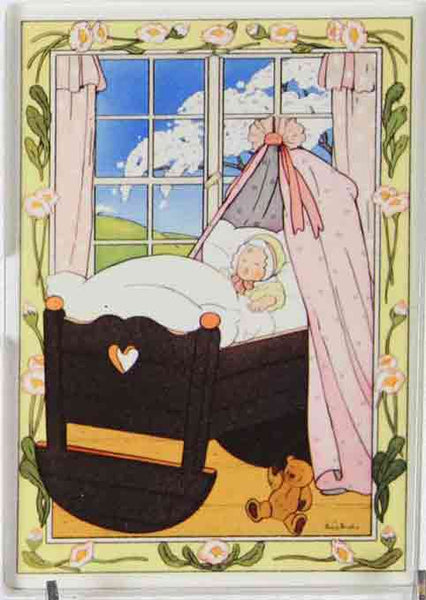 Collectors Porcelain Post Card Happy Event