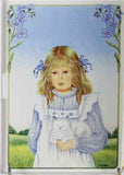 Collectors Porcelain Post Card, I Love You