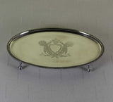 Silver Condiment Set Tray